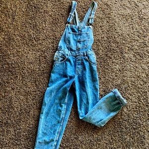 Free People Jean Overalls